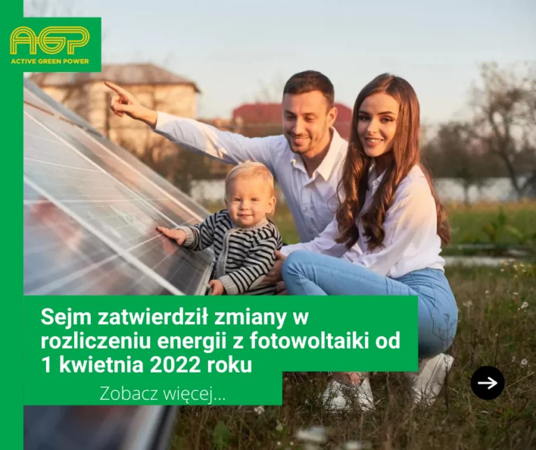 Zmiany w fotowoltaice od 1 kwietnia 2022